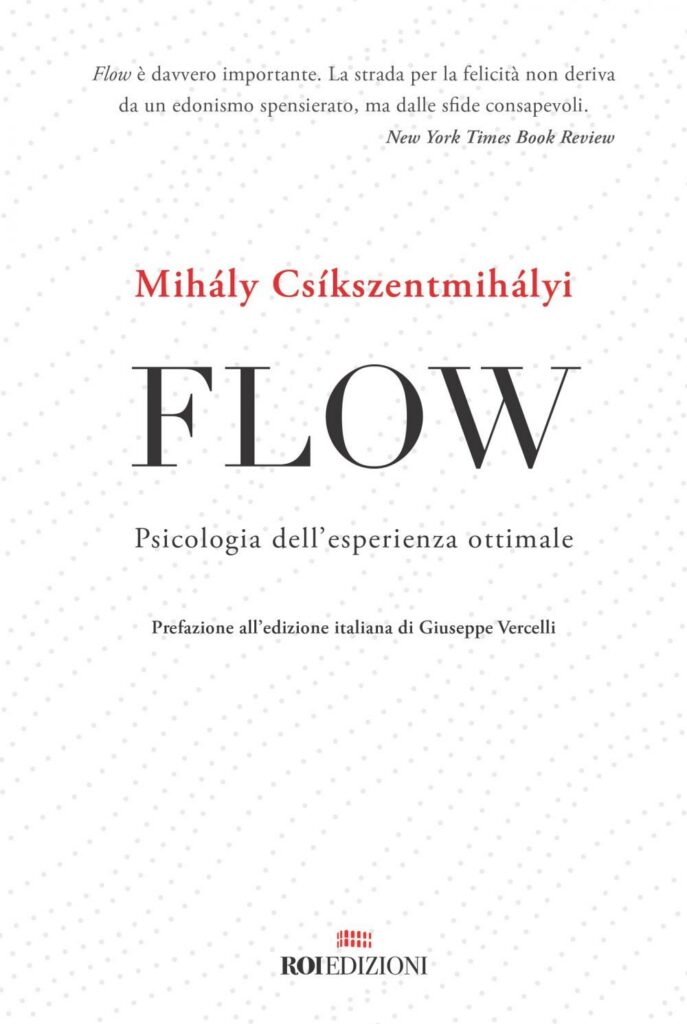 Copertina del libro Flow. Psicologia dell'esperienza ottimale di Mihály Csíkszentmihályi